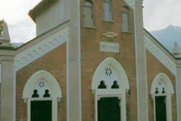 Cappella del cimitero dove è sepolto Costantino Nigra