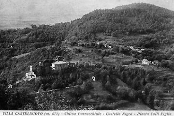 Cartolina d'Epoca - Villa Castelnuovo