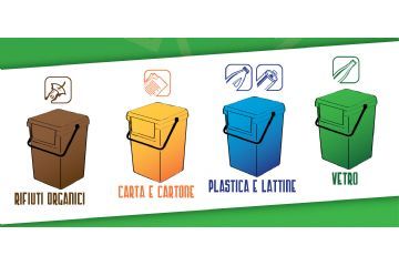 Avviso del nuovo servizio di raccolta differenziata
